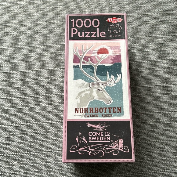 1000 pc. Come To Sweden Norrbotten Puzzle - Picture 3 of 5